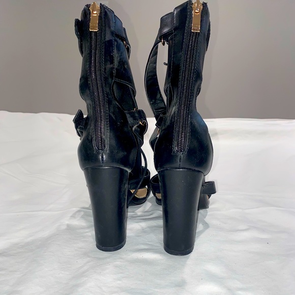 Simmi Shoes Gladiator High Heeled Sandals…Worn Once! 8.5 - Picture 4 of 6